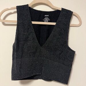 🦋Ardene Sparkly Stretch Crop Top